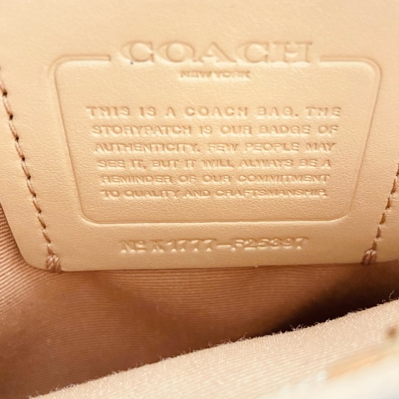 Coach Brooke carryall NWT in signature print with crossbody strap , original - Picture 5 of 9